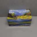 Handheld Sewing Machine with Exquisite Wooden Storage Box & 142-Piece Sewing Kit - Electric Switch, Dual Power Supply, Assorted Needles, Threads, Heavy Duty Scissors - Meets All Household Sewing Needs