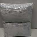 2 Grey Small Sized Pillows 11x6 Inch