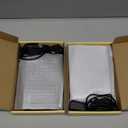 Wuloo Intercoms Wireless for Home 1 Mile (5280 Feet) Range 10 - Channel, Wireless Home Intercom System for House Business Office, Room to Room Intercom, Home Communication System (2 Packs, Black) (2 units set)