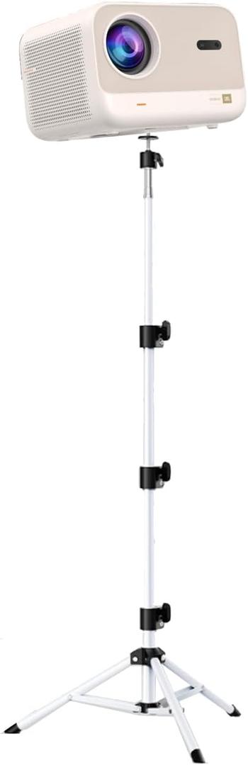 Yaber Portable Projector Stand Tripod Adjustable 18-51 Inch Projector Stand with 1/4 inch Screw Port YH-130