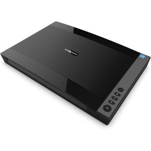 VIISAN 3120 A3 Flatbed Scanner – Professionally Refurbished, 1200 DPI, CIS Sensor, Scan 11.7" x 16.7" in 8 Sec, Document, Photo & Book Scanner for Library, School & SOHO, Windows & Mac