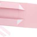 HOMSFOU Elegant Closure Box Rectangle Flip Present Box Decorative Present Packaging Strong Cardboard Lid