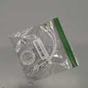 Car Multi-function Cable, 3 in 1 Cigarette Lighter Retractable Charging Cord with 3 Sizes Connectors, Fashion Pearl Flower Decoration, Universal Fast USB Port for Most Devices (White)