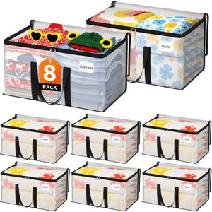 Fab totes Moving Bags Extra Heavy Duty Oversized Storage Bags with Reinforced Handle and Double Zippers,Moving Supplies Totes for Storage Packing Dorm Room Essentials Alternative to Moving Boxes