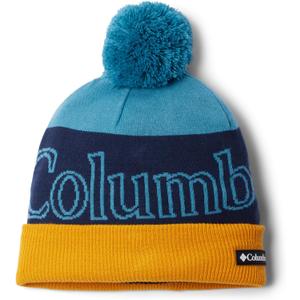 Columbia Polar Powder Ii Beanie (One Size, Shasta, Collegiate Navy, Raw Honey)