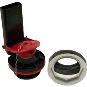 Toilet Flush Valve Kit With 3 1/4" Flapper (Pack of 1, No Finish)