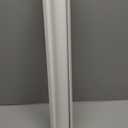 ChrisDowa Cordless Zebra Blinds for Windows, Dual Layer Free-Stop Light Filtering Window Roller Shades, Pull Down Privacy Zebra Shades for Home, Office, Bedroom, Door (23" W x 72" H, White)