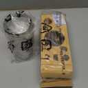 Amazon Basics 10-Piece Stainless Steel Bar Tools Set with Bamboo Stand Holder