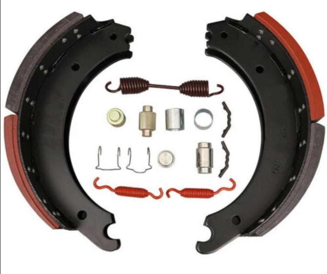 MVP Brake Shoe Kit 23k 16.5 x 7 Q+ Style Compatible with Meritor 4707 PKSR3014707QPB32, Including Lining Kit