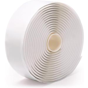 LLPT Butyl Tape White 2 Inch x 16.5 Feet 5mm Thickness Water Tight Seal for Leak Proof EPDM RV Repair Window Glass Boat Sealing Roof Pipe Patching(WST5105)