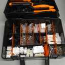 SOMELINE Crimping Tool Connector Kit, 41 Types of Connectors (2.54-4.2mm), Compatible with Molex Mini-Fit Jr 4.2mm, Standard .062" (3.68mm), Dupont 2.54mm, KF2510 and KK254, Crimper for 30-16 AWG Wire