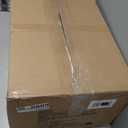 VEVOR Push Lawn Sweeper, 21inch Leaf & Grass Collector, Heavy Duty Thickened Steel Durable to Use with Large Capacity 3.5 cu. ft. Mesh Collection Hopper Bag, 2 Spinning Brushes