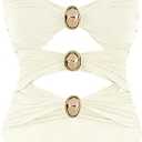 Narecte Modest One Piece Swimsuit Women 2025 Womens Swimsuits Bathing Suit for Women Womens Bathing Suits Tummy Control, 8-10