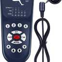 ZWP 5 Pin Massage Function Remote Control Replacement fit for Recliner Lift Chair, Controls 2 Lifting Up/Down Motor 4 Sets of Vibration Motors 1 Heating Pad
