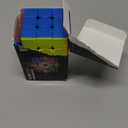 Moyu RS3M V5 SE Ball Core UV Coated 3x3 SpeedCube, 3x3 Puzzle Stickerless RS3M V5 MagLev Master Cube (MagLev+Ball Core Magic Clothes) Gift for Speed Cuber