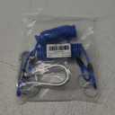 2PC 6Ft Blue Trailer Breakaway Cable RV Brake Away Emergency Brake Cable