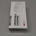 Yusshn Vegetable Chopper,12-in-1 Multifunctional Food Chopper,Professional Onion Chopper with 7 Blades,Vegetable Cutter with Container for Salad,Potato,Carrot,and Garlic; Essential Kitchen Tool(Grey) (Gray)