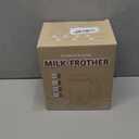 Milk Frother, 4-in-1 Electric Milk Steamer, 350ml/11.8oz Automatic Frother Machine for Coffee, Warm and Cold Foam, Temperature Control for Latte, Cappuccino, Hot Chocolate (Black)