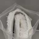 Disolla White Bathroom Rug 17x24 - Non-Slip Plush Small Bath Mat, Highly Absorbent & Ultra Soft Fluffy Floor Mat, Machine Washable for Shower and Tub