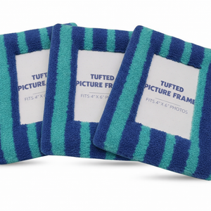 TEXTURED PICTURE FRAME 3PCS 4x6 INCH