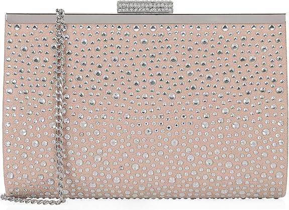 DEXMAY Crystal Clutch Purse for Women Rhinestone Frame Clutch Handbag for Party DEXMAY Crystal Clutch Purse for Women Rhinestone Frame Clutch Handbag for Party