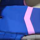 Jetpilot Fleet Neoprene Dual Coast Guard Approved Life Jacket PFD (Navy/Pink, S/M)