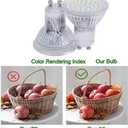 MR16 led spot Light GU10 4W 85-265V 120V Non-dimmable 120 Degree 3000k Warm White Soft White LED Spotlight 35w Halogen Bulb Replacement (Warm White 3000K 6pcs)