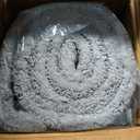 Premium Soft Cotton Tufted Bath Mat Absorbent Bathroom Runner 24"x60" Gray