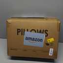 puredown Goose Feathers and Down Pillows, Premium Medium to Firm Bed Pillows for Sleeping, Luxury Pillows with 100% Cotton Cover, 2 Pack, Standard Size, 20x26 Inches (Brown)