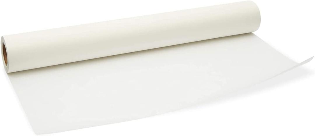 Okuna Outpost Tracing Paper Roll for Sewing Patterns - White Translucent Vellum Paper 17 in x 50 yd for Pattern Drafting & Making