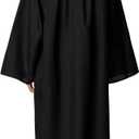 MyGradDay Unisex Matte Graduation Cap and Gown 2026 Set Bulk with Tassel for College High School Graduates (Black, XL)