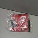 Tobrief Women's Long Sleeve V-Neck Shirts Fall Graphic Tees Loose Casual T-Shirt (Red, L)