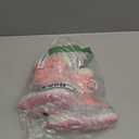 Apakowa Kids Girls Insulated Fur Winter Warm Snow Boots (Toddler/Little Kid) (9.5 Toddler, Pink)