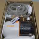 oneisall Dog Grooming Vacuum - 15000Pa Suction, Captures 99% Pet Hair to Reduce Shedding, Dog Grooming Clippers & Quiet Brush (59dB) with 4 Accessories, 2L Dust Canister for Home CleaningOrange