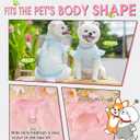 2 Pack Dog Shirts,Breathable Mesh Dog Clothes for Small Dogs and Cat Lightweight Soft Pet Sleeveless Vest for Spring Summer Autumn