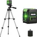 Laser Level 360 Self Leveling, Cross Line Laser with Self-Leveling, Vertical and Horizontal Line,for Construction and Picture Hanging, Horizontal Line leveler Tool (2 line green)
