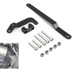 NICECNC Black Rear Subframe Support Arm Compatible with Honda XR650L 1993-2024,Aluminum CNC-machined