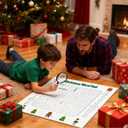 5 x TREELYWOOD Jumbo Thanksgiving Word Search Poster  Giant 31.5"x20" Wall Game, Poster-Size Word Search, Giant Thanksgiving Activity Posters for Families (christmas)