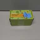 2 x Plant Labels 200 Pcs Yuanling T-Type Plastic Garden Tags Waterproof Plant Sign Stakes Nursery Garden Makers for Seedlings Flower Vegetables Herb Potted Belt Permanet Marker Pen (Blue)