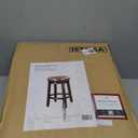 Non-Slip Stair Treads for Wooden Steps Indoor, 15 Pack 8" X 30" Edging Stair Rugs with TPE Backing, 0.4" Thick Carpet Stair Treads for Kids Elders & Pets, 100% Polyester Soft Stair Runners, Brown