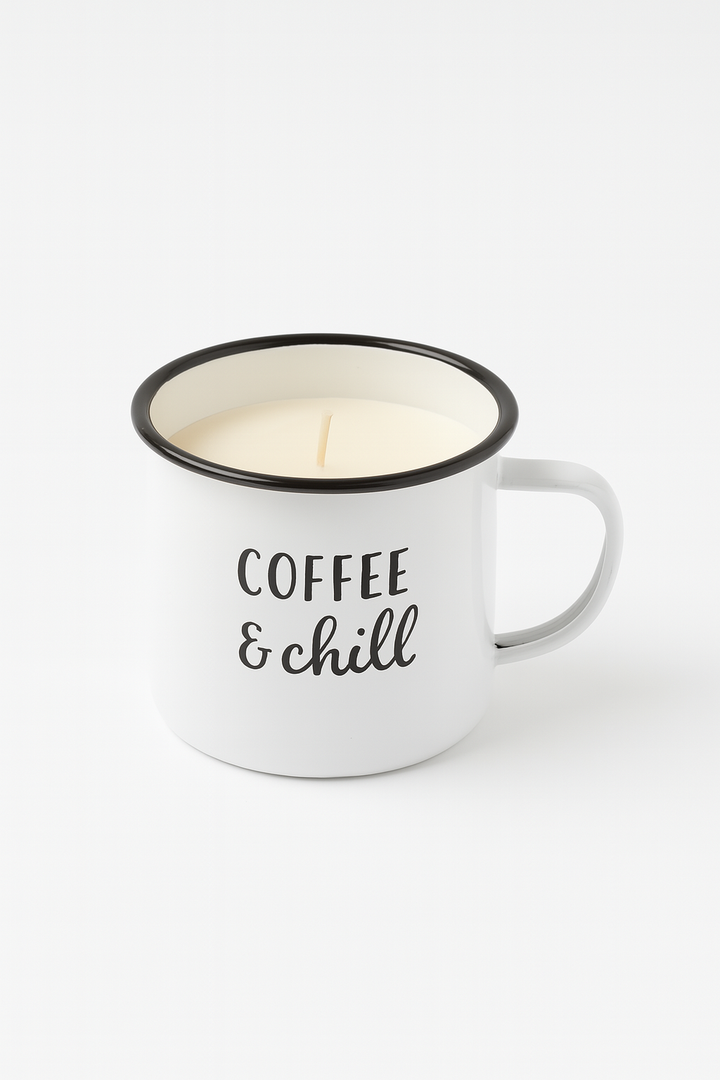 BLUE RIDGE MOUNTAIN CAMPER MUG CANDLE 12 OZ
