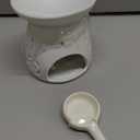 Ceramic Tea Light Candle Holder, Essential Oil Burner Wax Melt Burner, Incense Aroma Diffuser, Home Decor