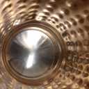 Pure Copper Tumblers Set of 2  12 oz Hammered Moscow Mule Mugs for Daily Hydration & Cocktail Parties | Handcrafted Copper Cups for Beverages | Ideal Gift Set