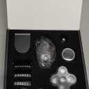 Electric Razor for Men, Head & Body Hair Shaver for Men, Cordless Rechargeable Wet/Dry Bald Head & Groin Waterproof Razor with Rotary Blades,Clippers, Beard Trimmer,Nose Trimmer, Brush (Gray)