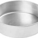 Winco Heavy-Duty Round Aluminum Layer Cake Pan, 10" x 3"