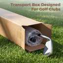 5 Pack Golf Club Shipping Boxes, 48x4x4 Inch Tall Corrugated Cardboard Golf Club Box for Shipping, Packaging, Moving, Mailing