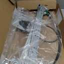 Rear Passenger Side Power Window Regulator with Motor (2 Pins) Fit for 2001-2006 Chevrolet Silverado 1500 3500, Avalanche Suburban GMC Sierra 1500 2500 3500 Yukon XL Cadillac Escalade, 741-579