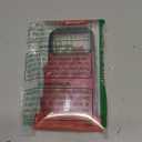 Bocasal Crossbody Wallet Case for iPhone 17 Pro, RFID Blocking PU Leather Zipper Handbag Purse Flip Cover, Kickstand Folio Case with Card Slots Holder Wrist Strap Lanyard 5G 6.3 Inch (Red)