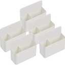 HappyHapi 4  Pack Dry Erase Marker Holder Magnetic, Whiteboard Magnetic Marker Holder With Powerful Magnets for Office, Refrigerator, Locker and Metal Cabinets.