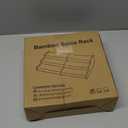 Spice Rack Organizer for Cabinet, 3 Tier Expandable Bamboo Spice Storage, Great for Kitchen Cabinet, Cupboard,Pantry and More